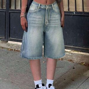 SHEIN Light Blue Boyfriend Jeans